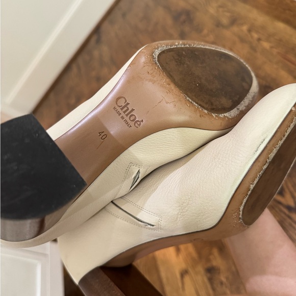 Chloé Leather Booties Size 40 - Picture 8 of 8